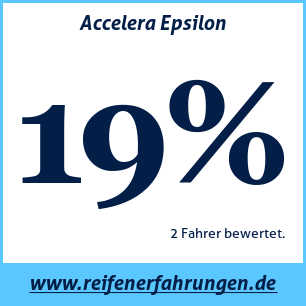 Reifentest Sommer Accelera Epsilon