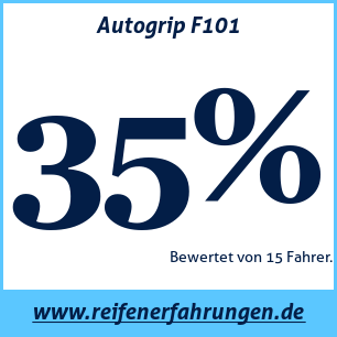 Reifentest Sommer Autogrip F101