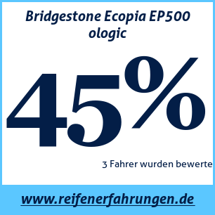 Reifentest Sommer Bridgestone Ecopia EP500 ologic