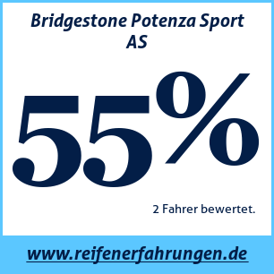 Reifentest ganzjährig Bridgestone Potenza Sport AS