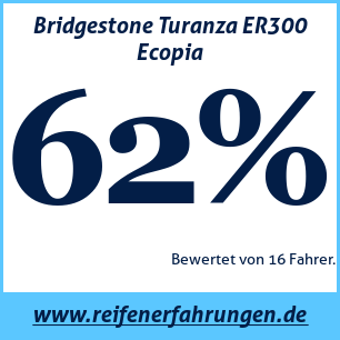 Reifentest Sommer Bridgestone Turanza ER300 Ecopia
