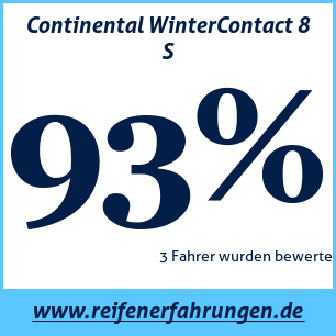 Reifentest Winter Continental WinterContact 8 S