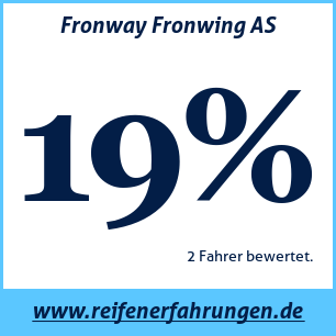 Reifentest ganzjährig Fronway Fronwing AS