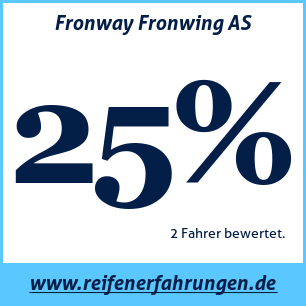 Reifentest ganzjährig Fronway Fronwing AS 84T