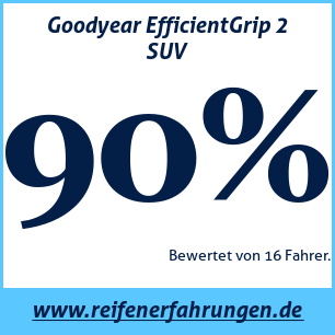 Reifentest Sommer Goodyear EfficientGrip 2 SUV