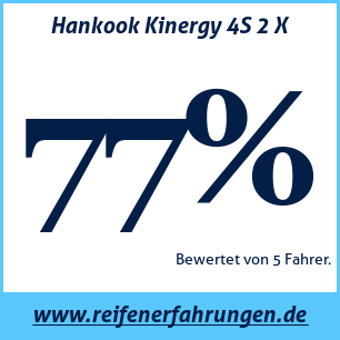 Reifentest ganzjährig Hankook Kinergy 4S 2 X