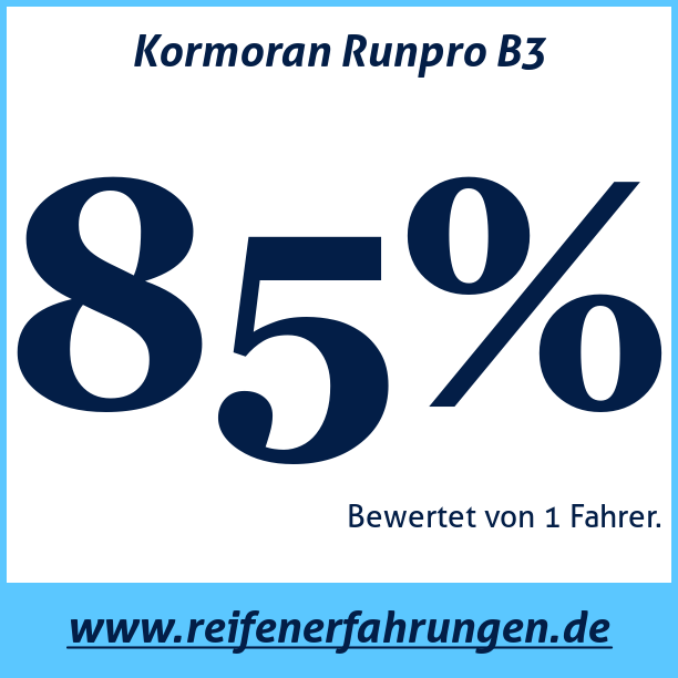 Test pneumatik Kormoran Runpro B3