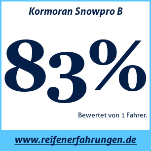 Reifentest Winter Kormoran Snowpro B