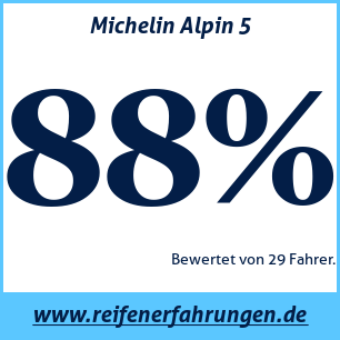 Michelin Alpin 5 Winterreifen Test