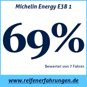 Reifentest Sommer Michelin Energy E3B 1