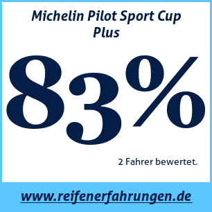 Reifentest Sommer Michelin Pilot Sport Cup Plus
