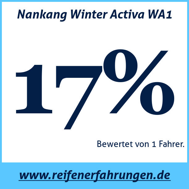 Test pneumatik Nankang Winter Activa WA1