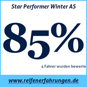 Reifentest ganzjährig Star Performer Winter AS