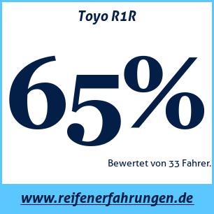 Reifentest Sommer Toyo R1R