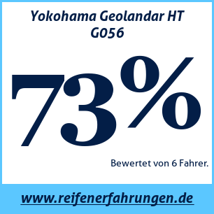 Reifentest ganzjährig Yokohama Geolandar HT G056